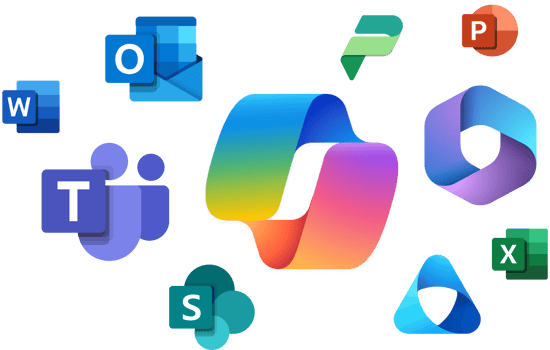 Copilot icon cluster