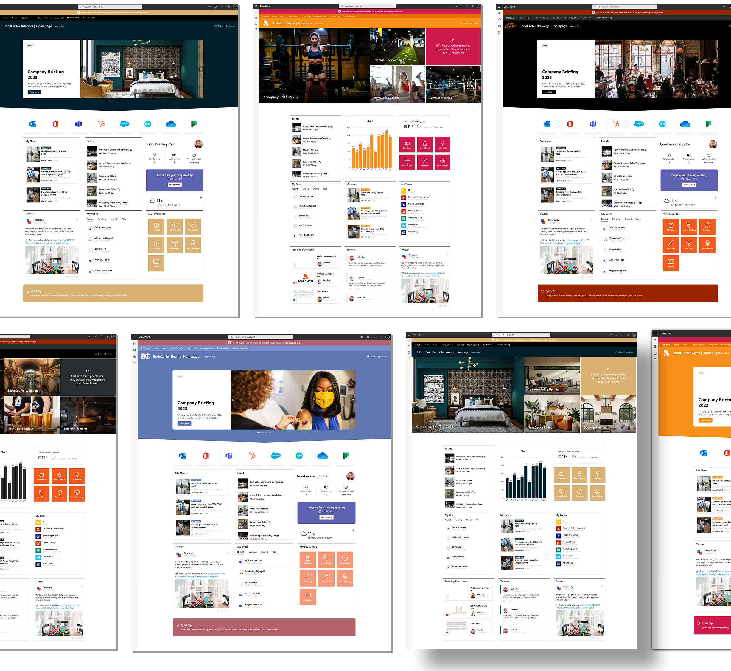 Mockups